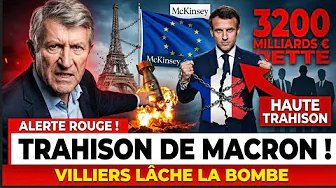 MACRON : La BOMBE de Philippe de Villiers sur la TRAHISON de la France !