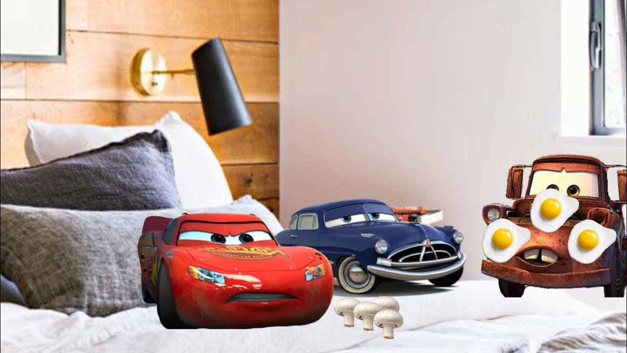 Chick Hicks Throws Eggs at Mater/Grounded