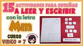 #7 LETTER M COURSE /HOW TO TEACH READING AND WRITING EASILY AND QUICKLY