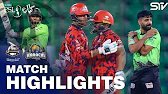 Lahore Qalander Vs Karachi kings | Full Highlights | Psl XI | Match 05