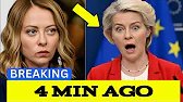 Giorgia Meloni vs Ursula von der Leyen: One Question That Shook the EU