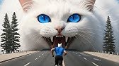 🐱🐛😱 Kitten Swallows a Magic Bug… What Happens Next Is Unbelievable! 🍔🚓✨| AI Cat Story