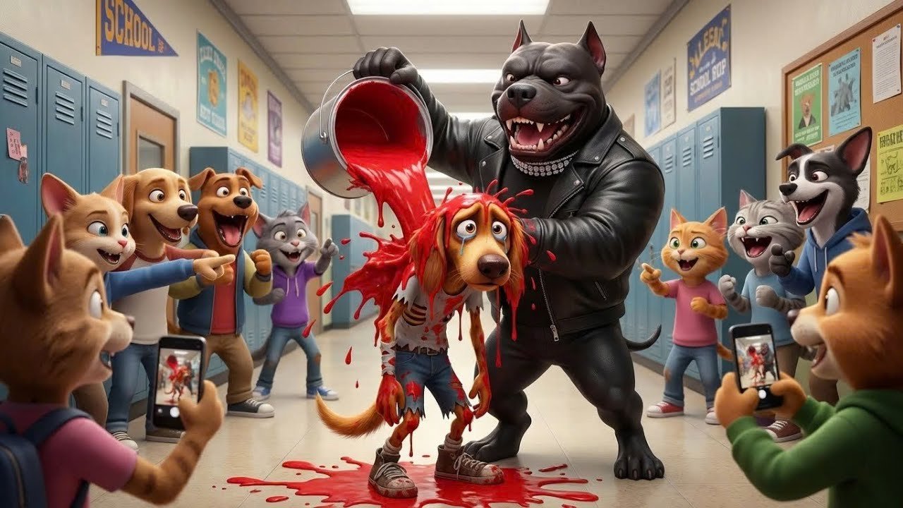 Weak And Bullied, The Yellow Dog Became Stron...