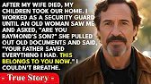 An old woman froze when she saw my face at the grocery store — what she said about my father lef...