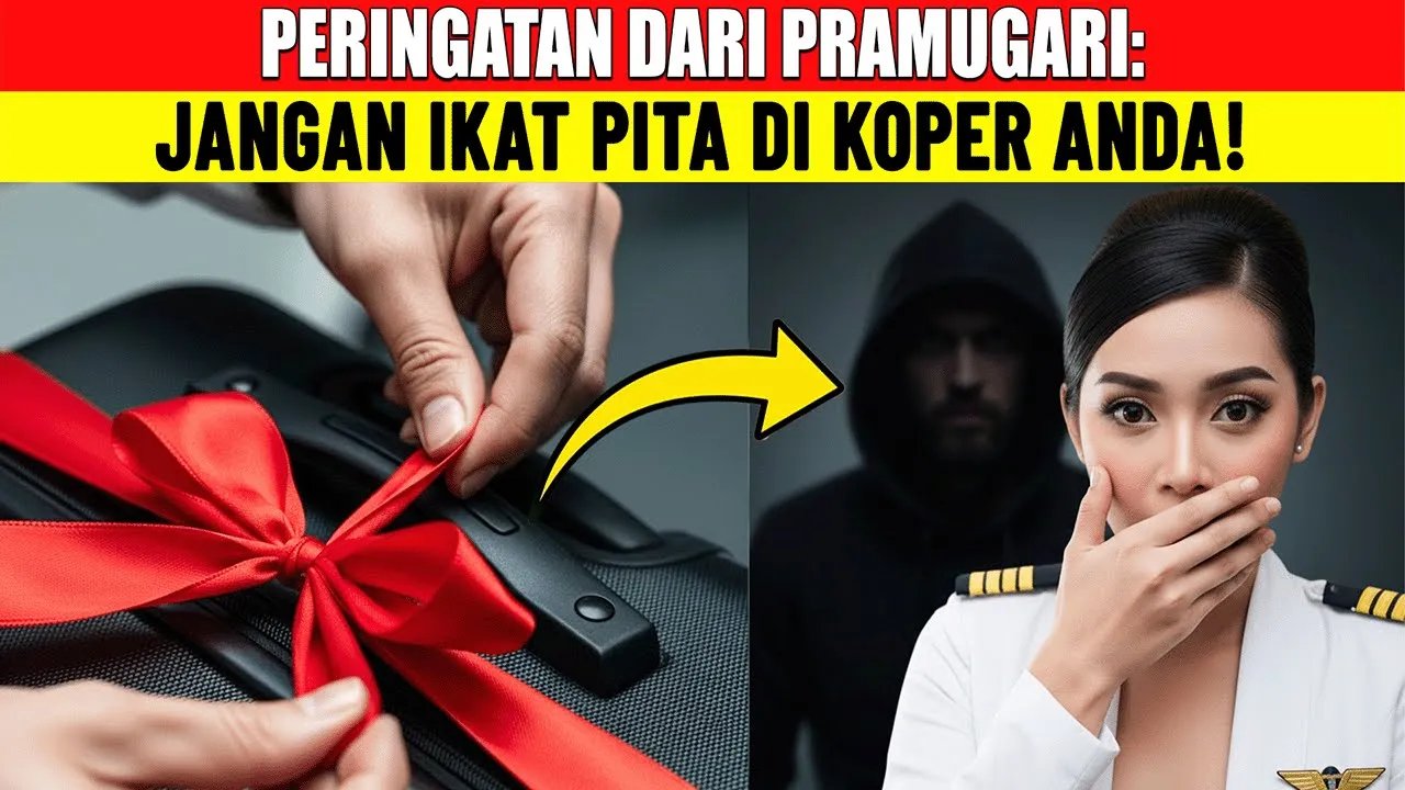 PERINGATAN dari Pramugari: Satu Benda Ini Membuat Koper Anda Terlihat "Lezat" di Mata Pencuri!