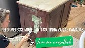 Do you have old furniture? I transformed a piece of furniture from the 70s
