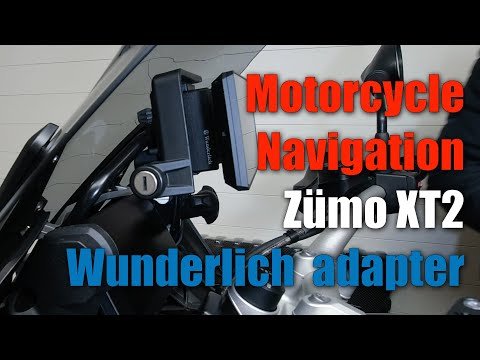 BMW Motorrad - Zümo XT2 - Wunderlich adapter