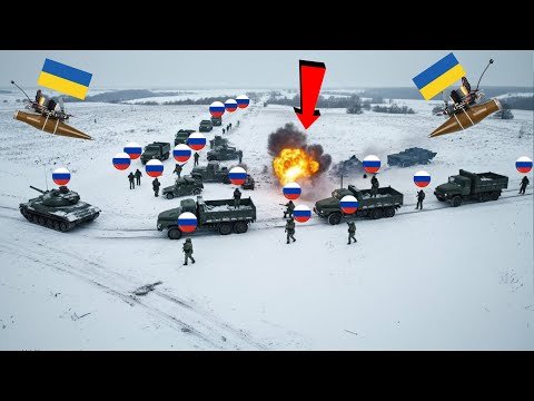 Azov FPV Drones Ambush Russian Troops Off Guard