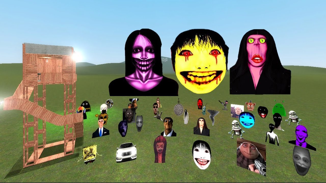 Too Much Nextbots Vs Towers - Garry's Mod