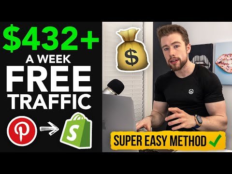 I Made $432/Week On Shopify With FREE Pintere...