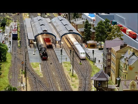 Beeindruckende H0 Modelleisenbahn-Anlage des ...