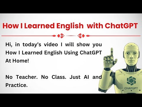 How I Learned English With Chat GPT? || Graded Reader || English Speaking practice
