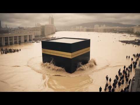 Breaking: Mecca Flooded – 120 mm Rain Turns Streets Into Rivers!