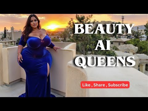 Plus Size Fashion Icon Shines in a Bold Blue Evening Dress