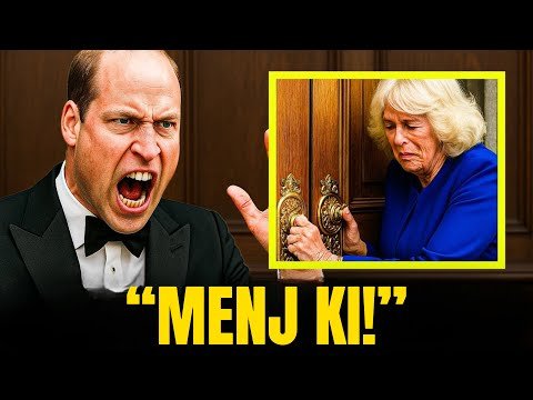 Vilmos Herceg Kidobja Kamillát Anyja Díjátadójáról!