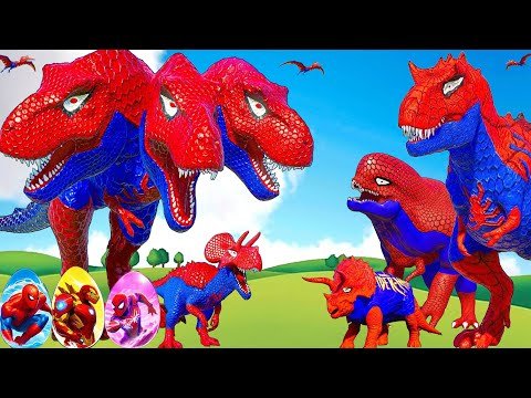 ALL DINOSAUR BATTLE STRONG T-REX vs DISTORTUS REX DINOSAUR FIGHTING IN JURASSIC WORLD EVOLUTION