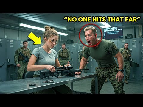 The SEAL Commander Saw Her Cleaning the Barrett .50 — Then Stunned by Her 3,347-Meter Kill Record
