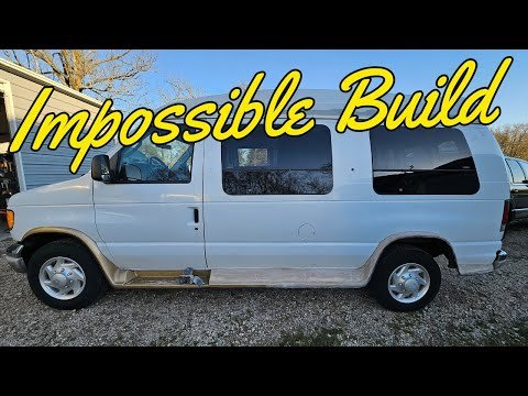 Turning a 2003 Ford Van Into a Camper | Budge...