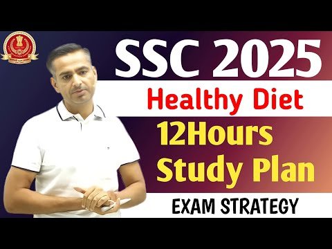 Study for 12 hours and top | SSC CGL 2025 Stu...