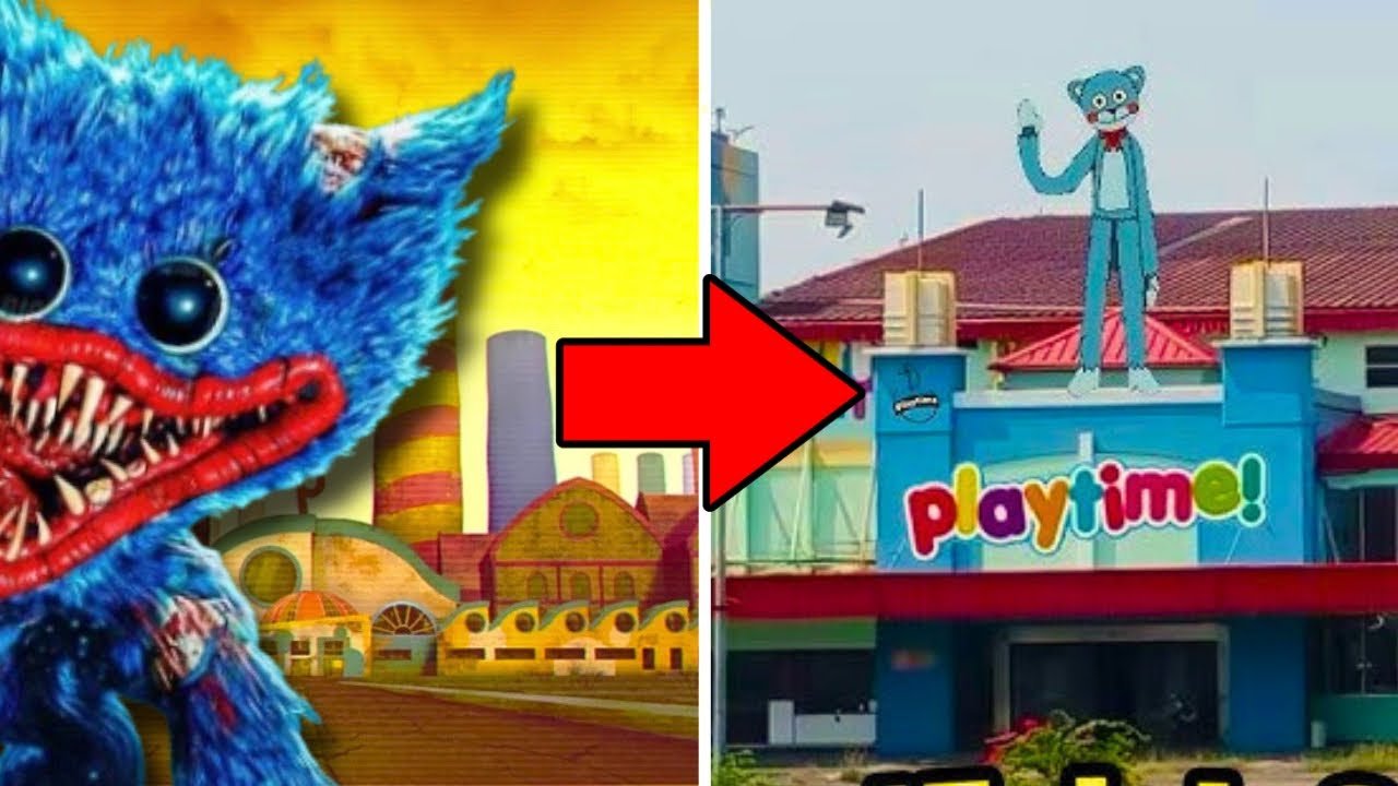 Encontraram a Verdadeira Fábrica de Poppy Playtime!