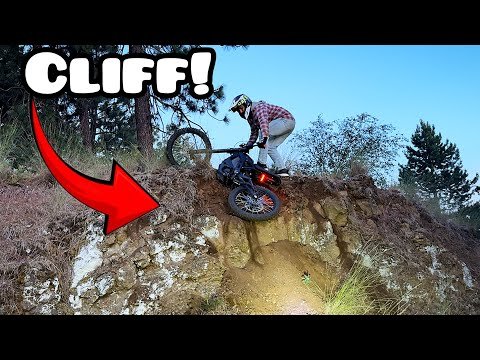 Grown Men Crashing on E Bikes - Eride Pro vs Surron