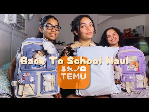 Back To School Temu Haul-Capybara | Cinnamon ...
