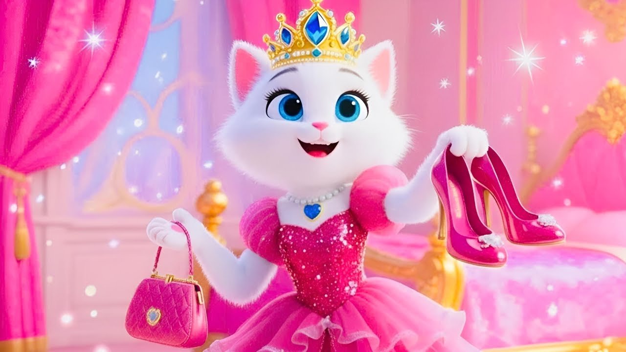 Cute Kitten Doing Makeup for the First Time |...