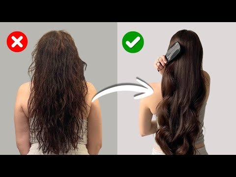 How to ACTUALLY Get Rid of Frizzy Hair at Home (no costly treatments)