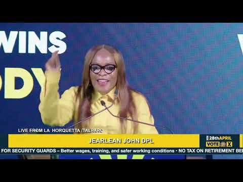 Jearlean John | UNC Meeting | La Horquetta/Talparo - April 19, 2025