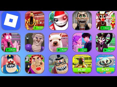 ROBLOX MODE HARD : 🎅 Mr Yummy's Supermarket,EPIC SCHOOL ESCAPE! (OBBY),ESCAPE EVIL GRANDPA! (OBBY)