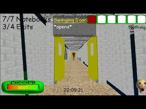 Null Style PC Gameplay - Baldi's Basics The U...