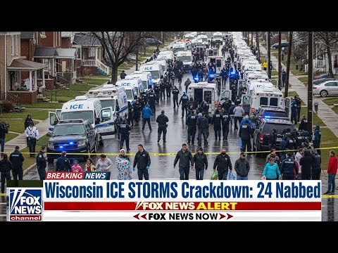 ICE STORMS Wisconsin Criminal CARTEL — 24 ARRESTED & Victims RESCUED!