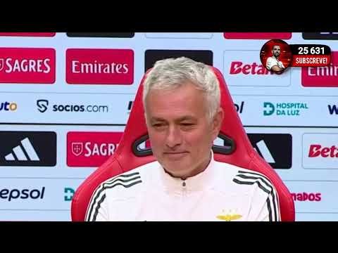 CONFERÊNCIA DE IMPRENSA DE JOSÉ MOURINHO ANTEVISÃO FARENSE X BENFICA TAÇA DE PORTUGAL
