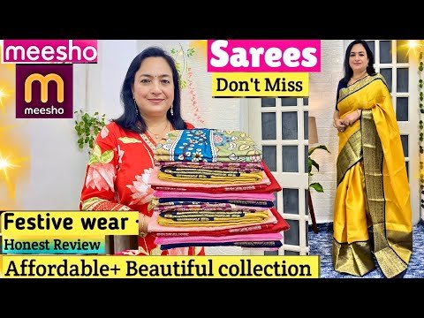 🩷Meesho Saree Haul 👗 | Affordable & Gorgeous ...