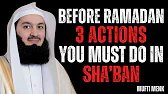 Ramadan 2026 is approaching, Pre-Ramadan Boost and 3 Essential Deeds of Shaʿban | Mufti Menk