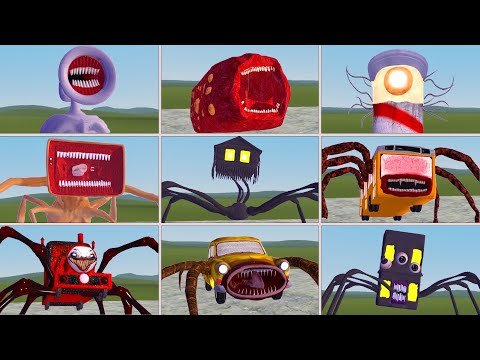 Monster Battle: CAR EATER, BUS EATER, CHOO CH...