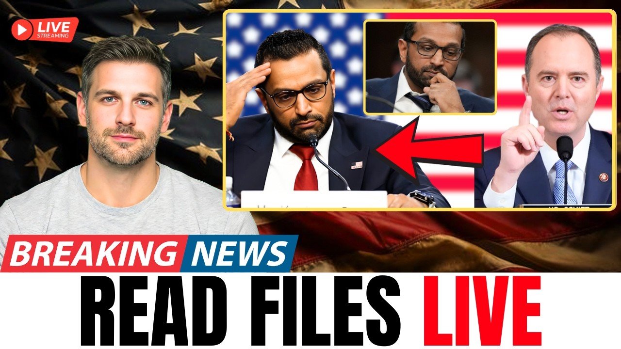 Adam Schiff READS Classified File LIVE — Patel's Face Goes WHITE