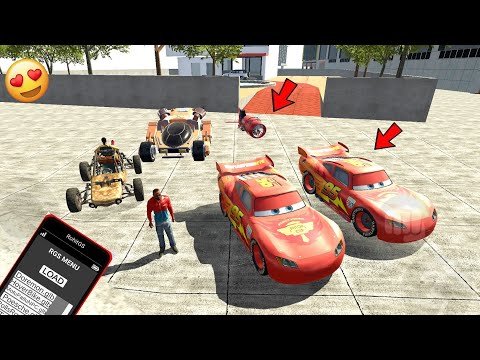 Mc Queen Car Cheat Code 😍 How To Use Rgs Menu In Indian Bikes Driving 3d