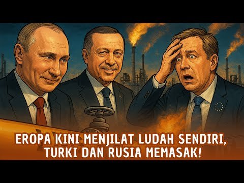 UE MENGEMIS GAS KE TURKI! Putin & Erdogan Kendalikan Nyawa Energi Eropa!