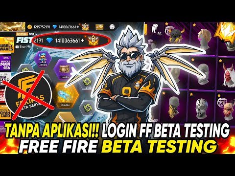 INI DIA‼️CARA DOWNLOAD FF BETA TESTING 2025 CARA LOGIN FREE FIRE BETA TESTING ANDROID TANPA ROOT