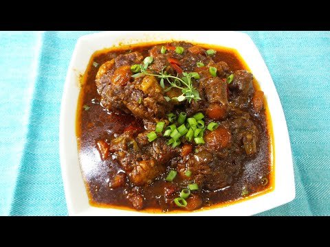 Oxtail Stew (Trinidad Oxtail Stew in Slow Cooker/Pressure Cooker)