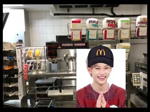 If Felix worked at McDonald’s #fypシ゚viral #kpop #blowup
