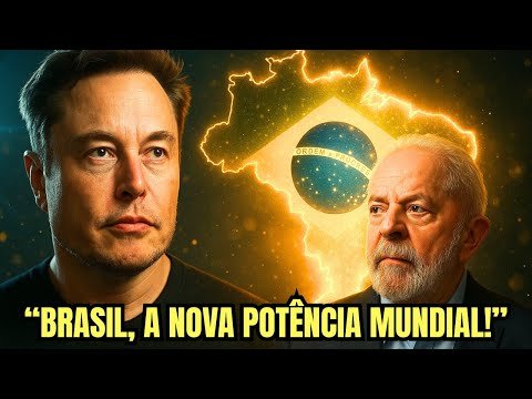 ELON MUSK REVELOU o Segredo! Por Que o Brasil Será a PRÓXIMA POTÊNCIA MUNDIAL"
