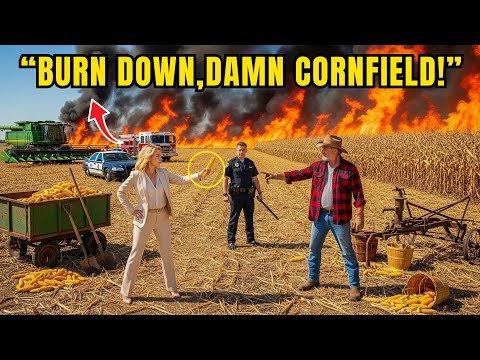 HOA Karen Torched My Corn Harvest — Then Panicked When Firefighters Showed Up at Her Door
