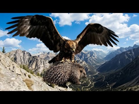 Porcupine vs Eagle A Predator’s Worst Mistake