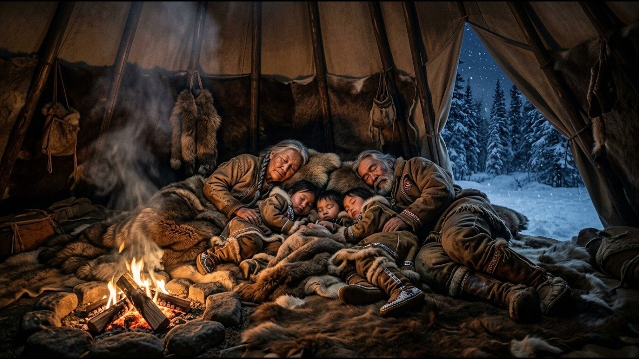 How Native Americans Survived Minus 30°C Winters Without Firewood