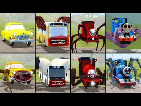 OLD AND NEW UPDATE: CAR EATER, BUS EATER, CHOO CHOO CHARLES, CURSED THOMAS AND FRIENDS IN GMOD!!