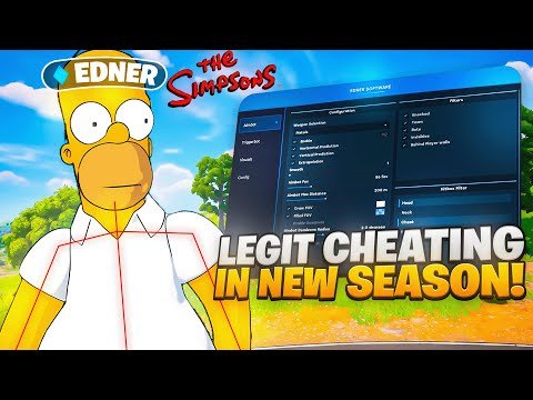 I Used Fortnite Cheats in the NEW Simpsons Season… It Got Crazy! 💛