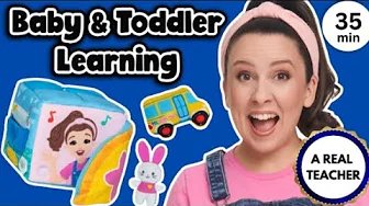 Toddler Learning with Ms Rachel - Nursery Rhymes & Kids Songs - Baby Video - Milestones & Speech