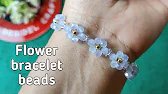 DIY Easy Beaded Bracelet Tutorial | Flower Beaded Bracelet #diy #bracelet #craft